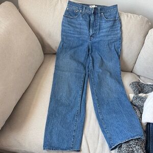 Madewell - The Perfect Vintage Wide Leg Crop Jean (TALL)